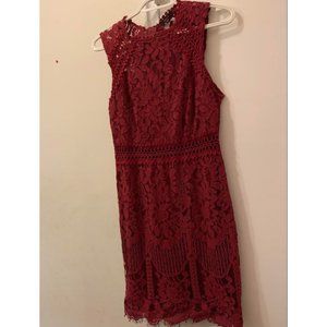 Red Lace Dress